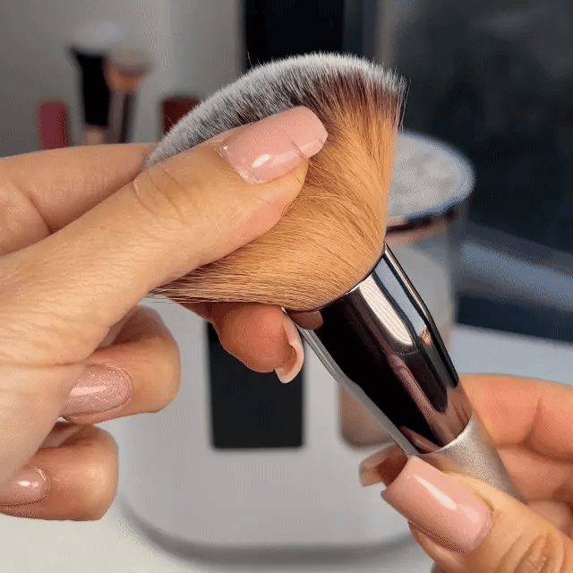 Nettoyeur de pinceaux de maquillaje eléctrico 3 en 1